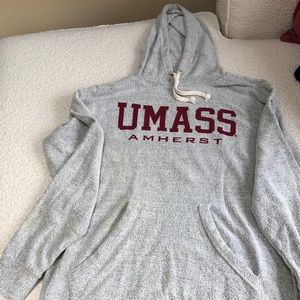 UMass Amherst Knit Pullover Sweatshirt